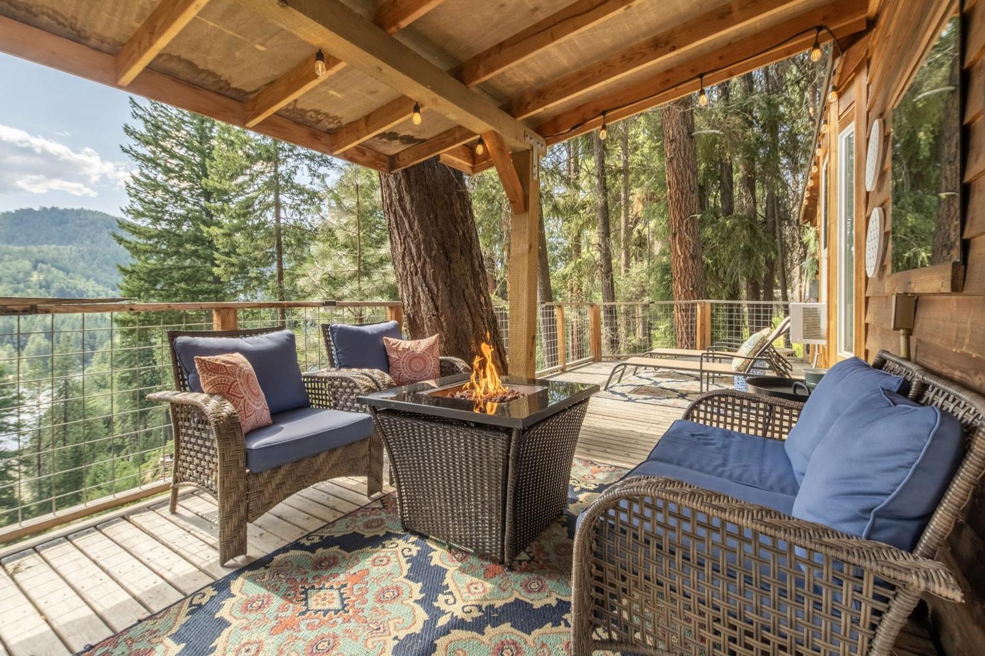 Das Tree Haus By Nw Comfy Cabins レブンワース エクステリア 写真