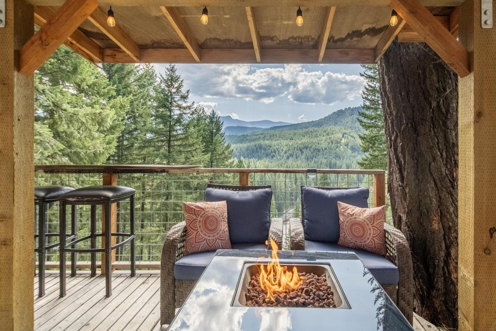 Das Tree Haus By Nw Comfy Cabins レブンワース エクステリア 写真